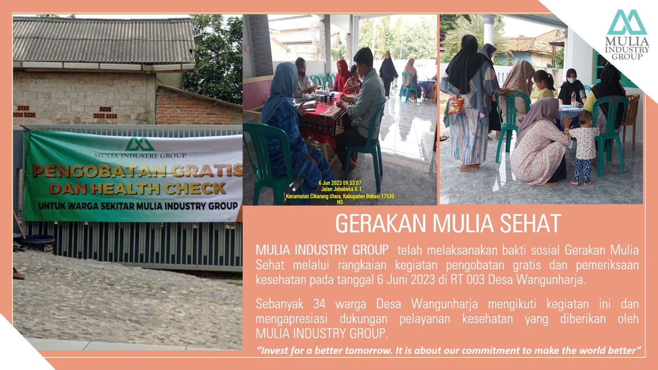 Gerakan Mulia Sehat Pengobatan Gratis & Pemeriksaan Kesehatan